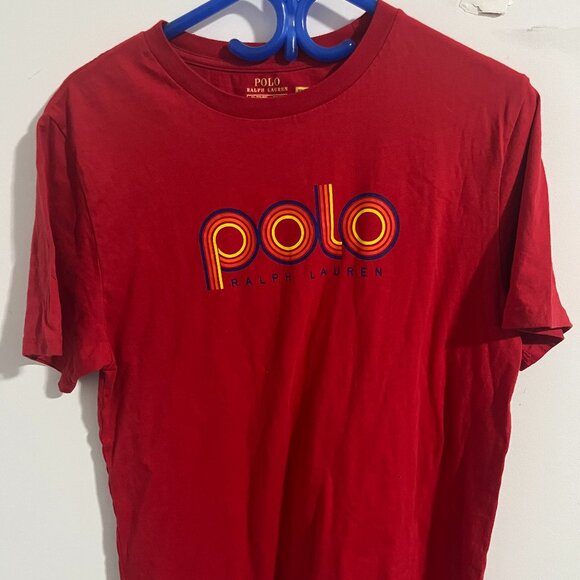 Mens Polo Ralph Lauren Red T shirt - Picture 1 of 3